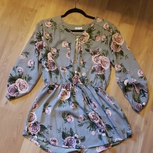 Floral Tunic Top